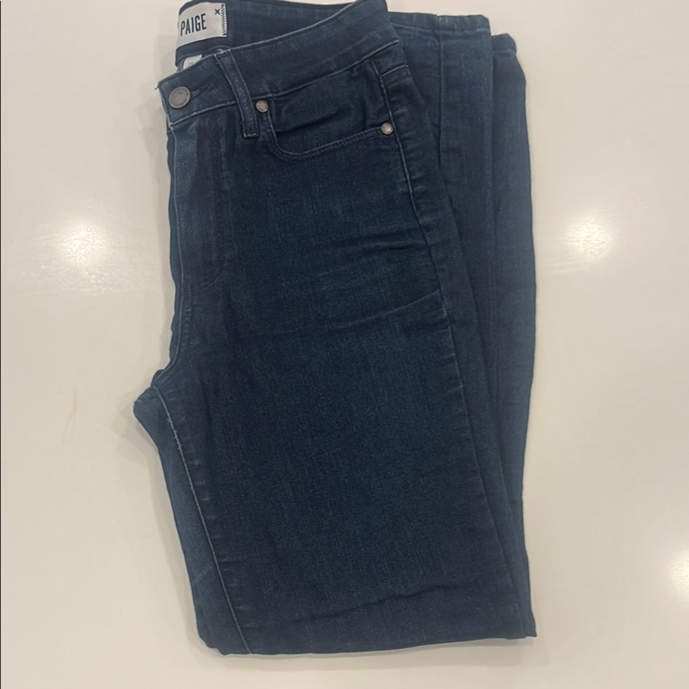 Paige Women's Dark Blue Jeans